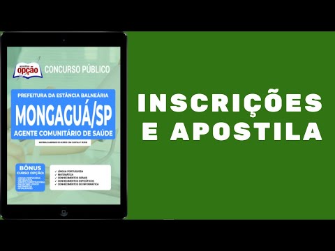 Concurso Prefeitura de Mongaguá SP 2022 Agente Comunitário de Saúde