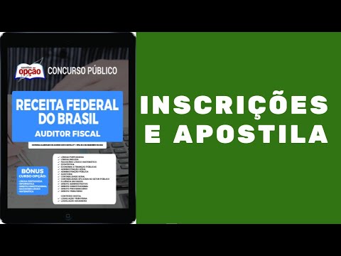 Concurso Receita Federal do Brasil 2023 Auditor Fiscal Inscrições e