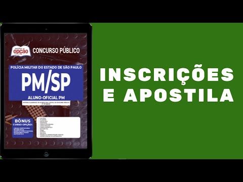 Concurso Pm Sp Pol Cia Militar De S O Paulo Aluno Oficial Pm Inscri Es E Apostila Dicas